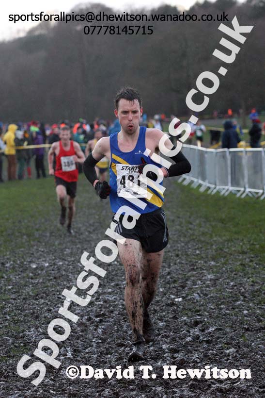 Senior mens Northern Cross Country Champs., Witton Park, Blackburn. Photo: David T. Hewitson/Sports for All Pics